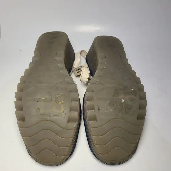 Fly London Cream and Tan Wedges - Picture 6 of 7